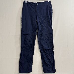 Columbia PFG Pants Womens Blue Convertible Omni Shade Fishing Pants Size 6